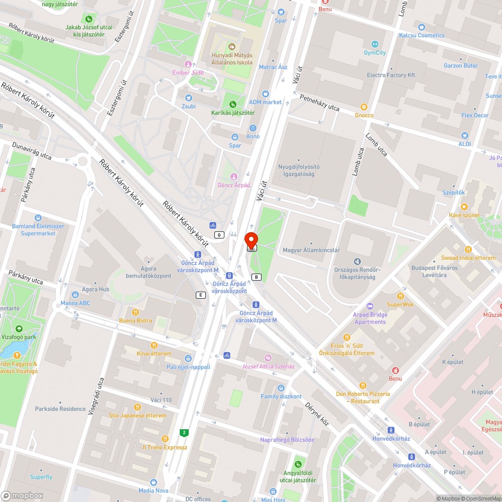 Billegő járdakockák bejelentés helye