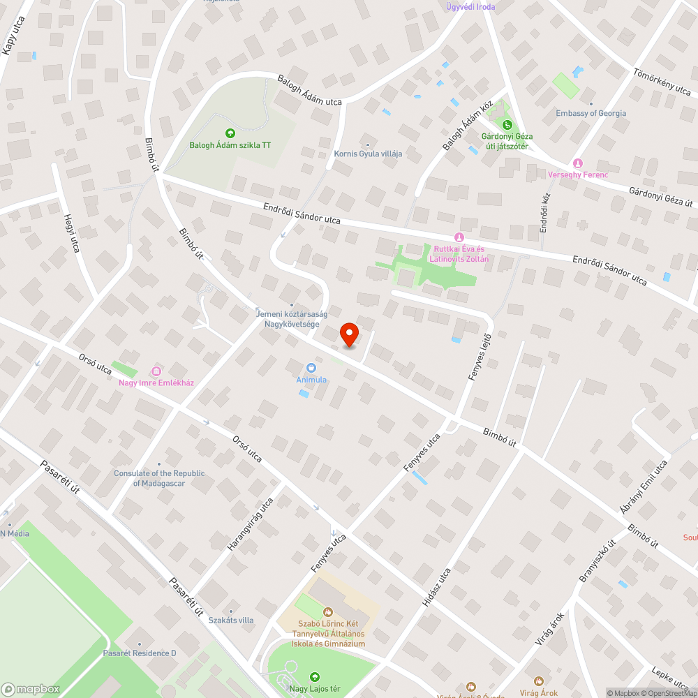 Hiányzó tábla bejelentés helye