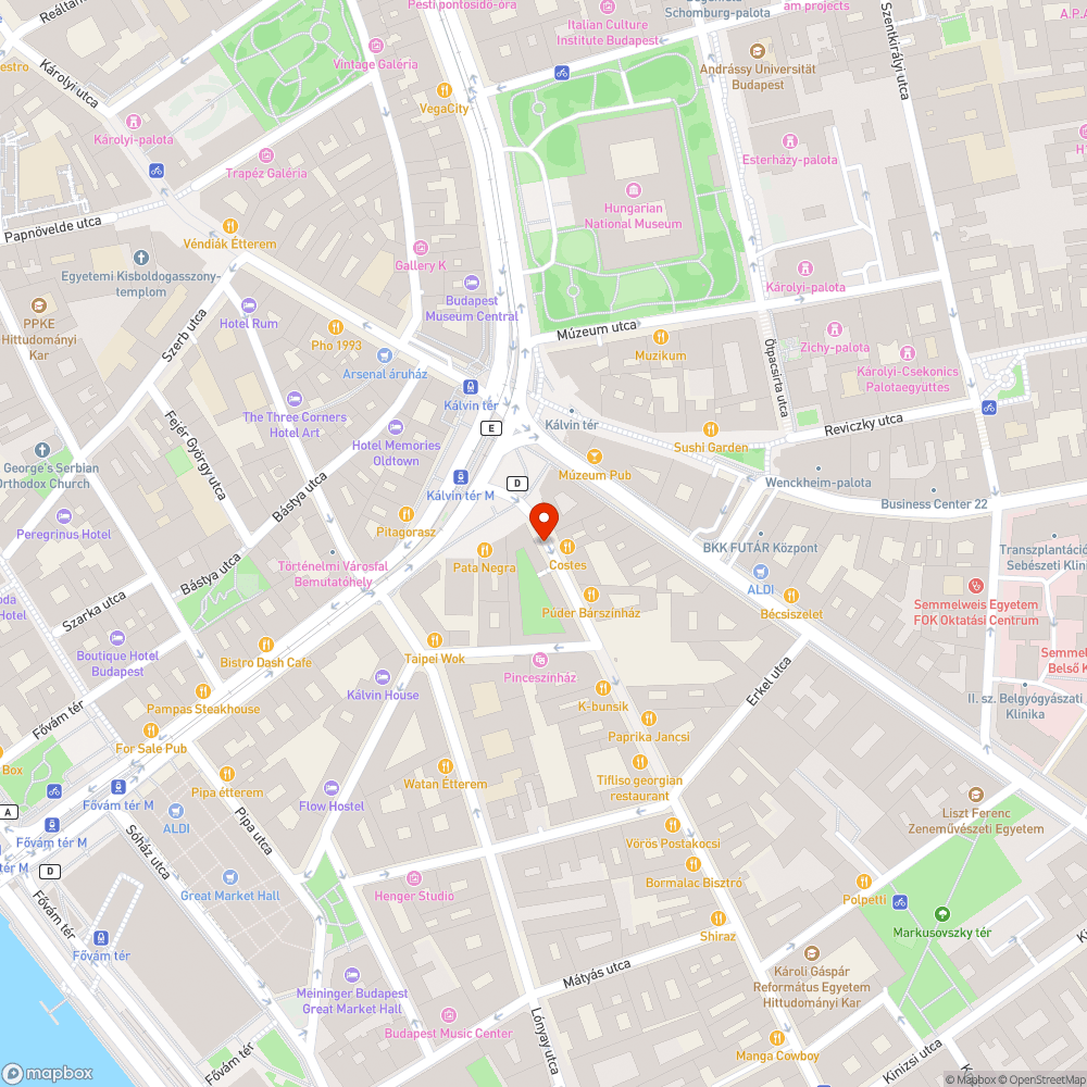 Kiégett utcai lámpa bejelentés helye