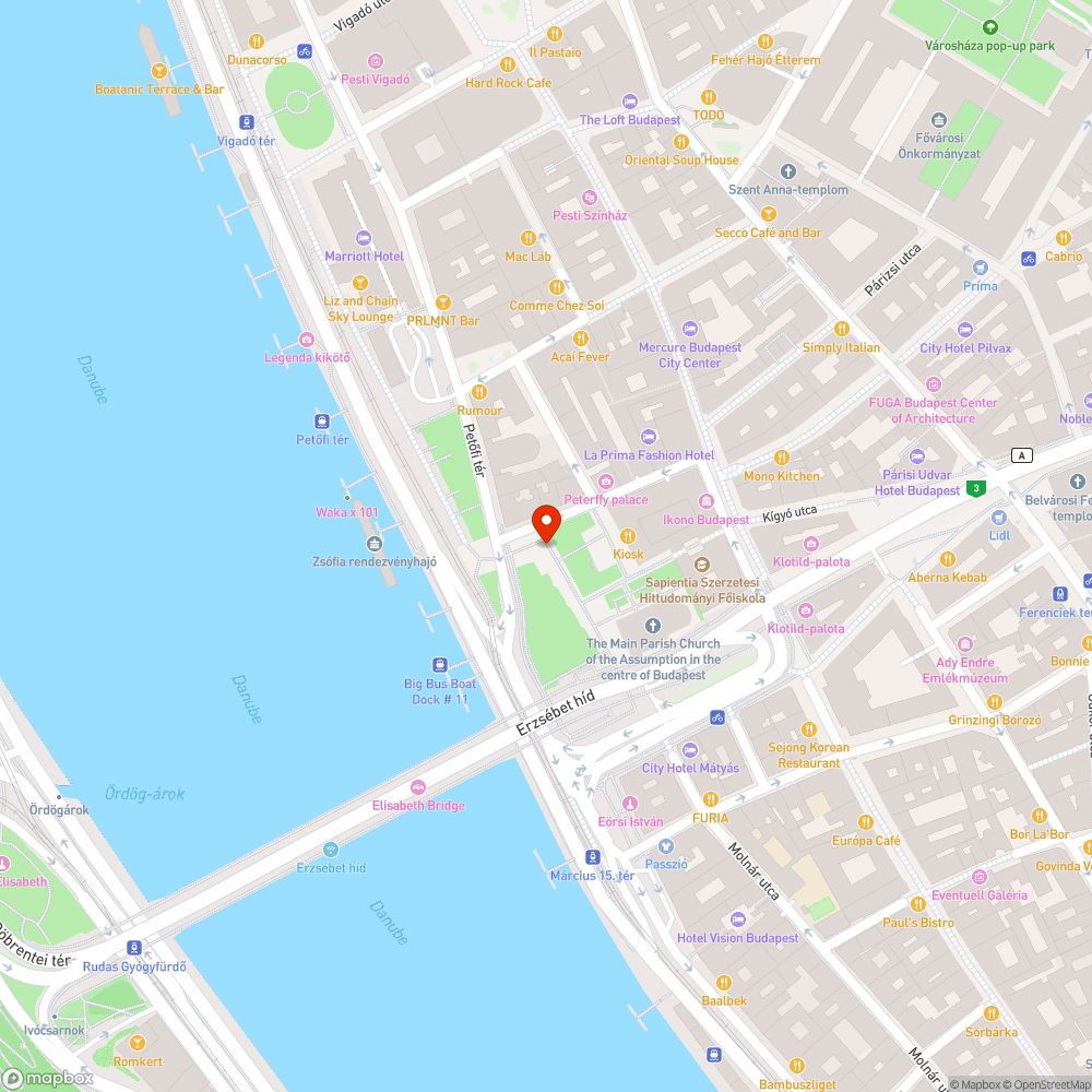 Graffiti bejelentés helye