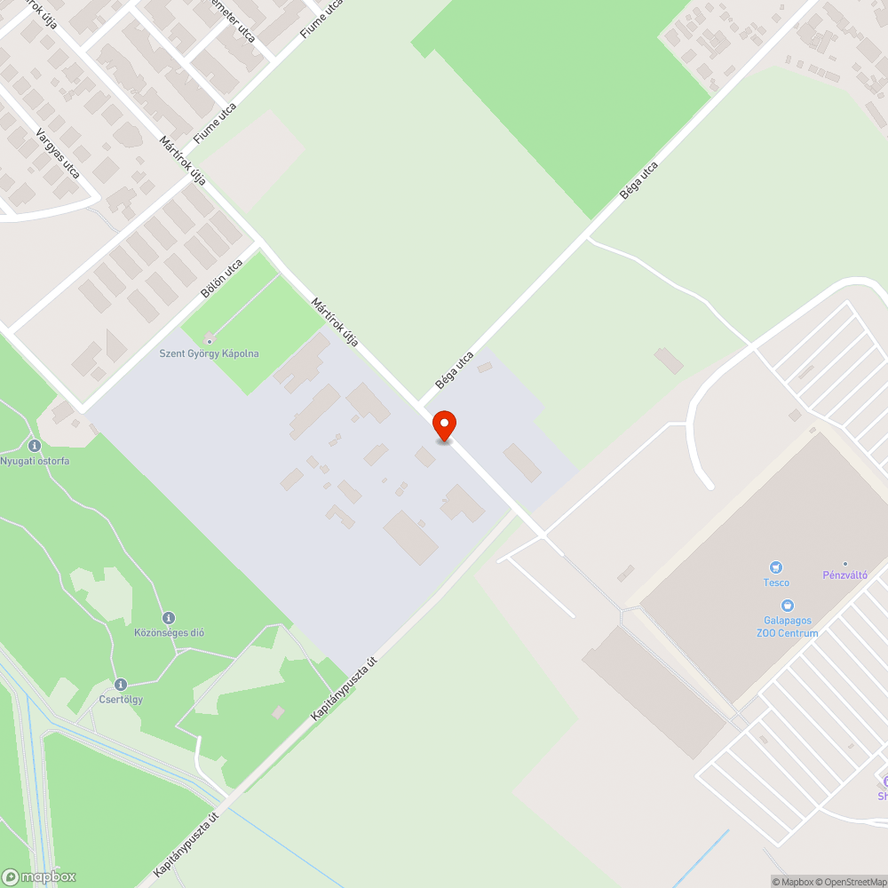 Kutyafuttatóban tele a kuka bejelentés helye