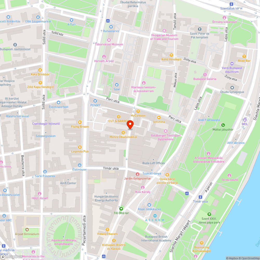 Kátyúk bejelentés helye