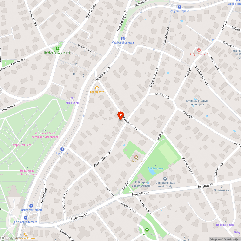 Szelektív hulladékgyűjtők bejelentés helye