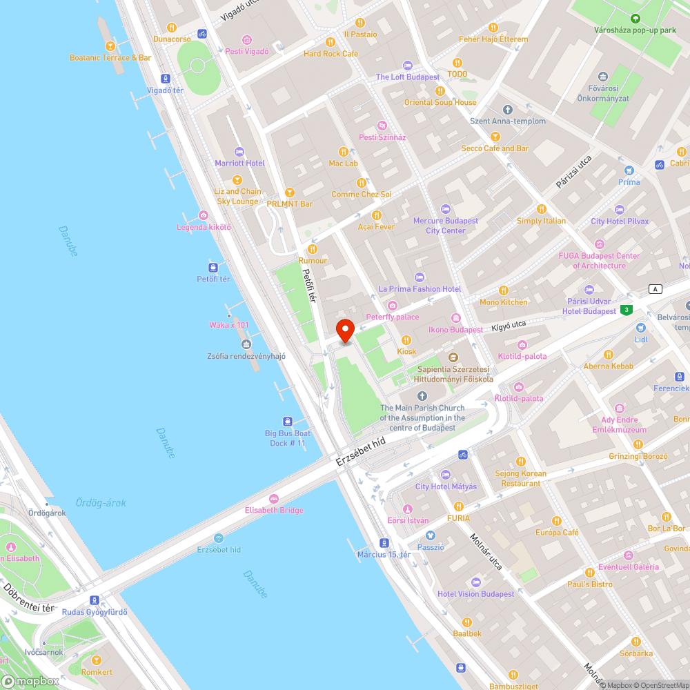 Graffiti bejelentés helye