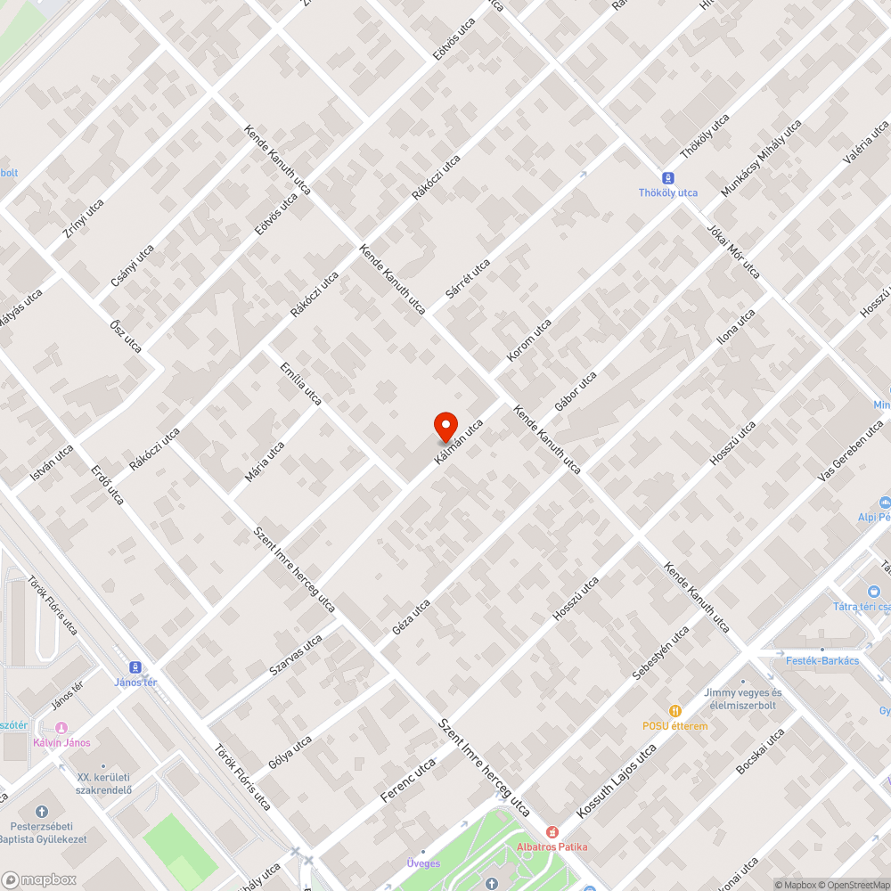 Szemét bejelentés helye