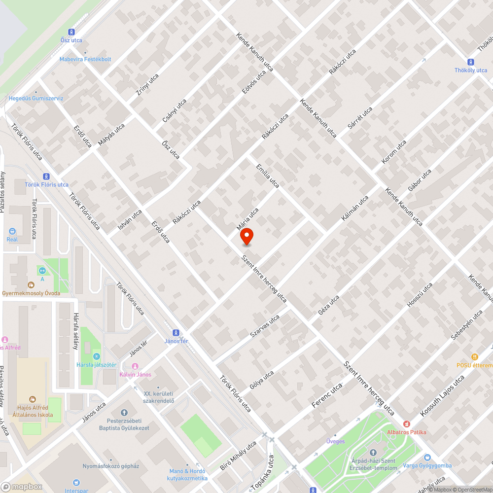 Szemetes utca bejelentés helye