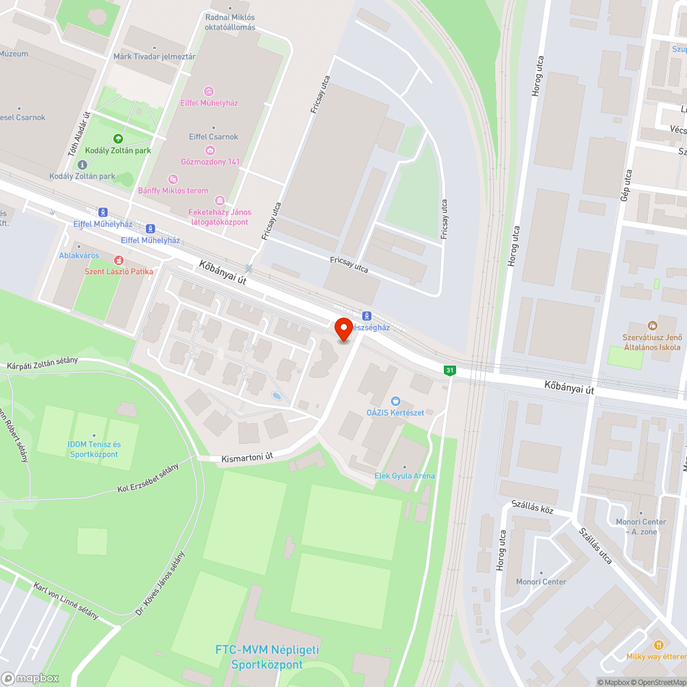 Szemét bejelentés helye