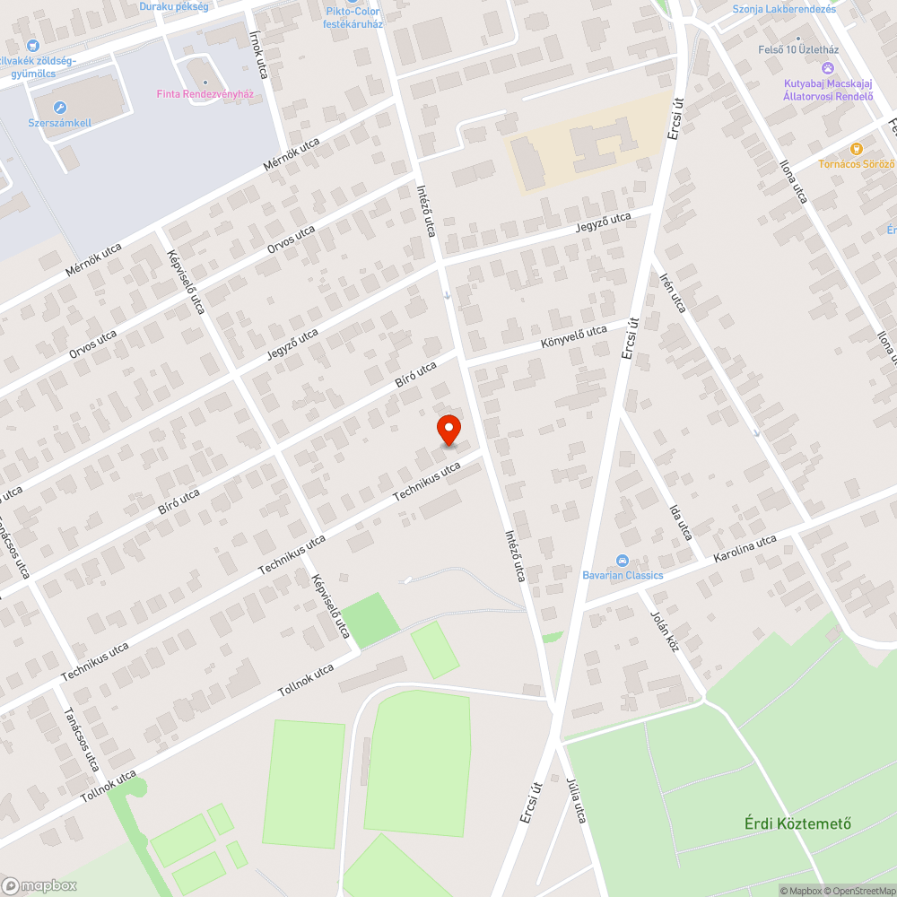 Lejárt műszakis autó foglalja az utcát bejelentés helye