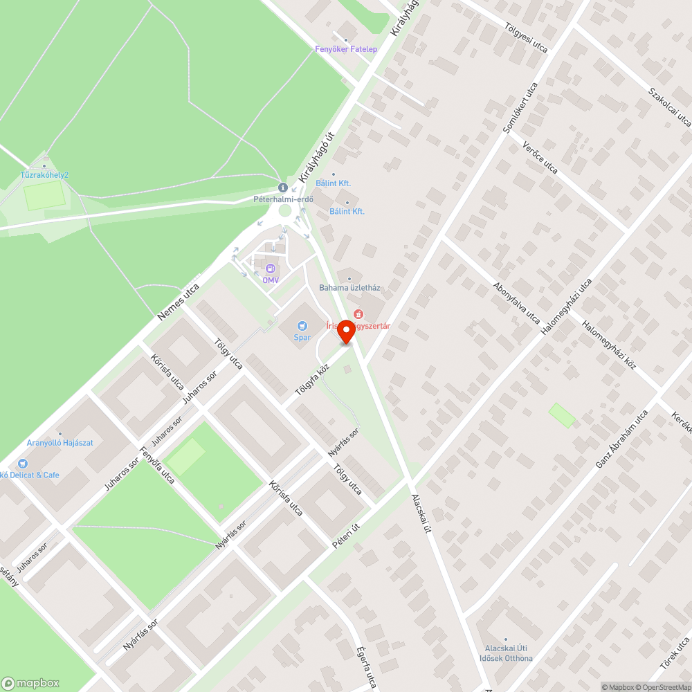 Kidőlő tábla bejelentés helye