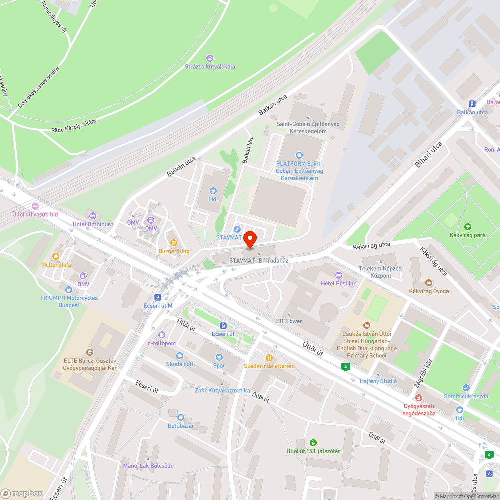 Szemetes járdaszakasz bejelentés helye