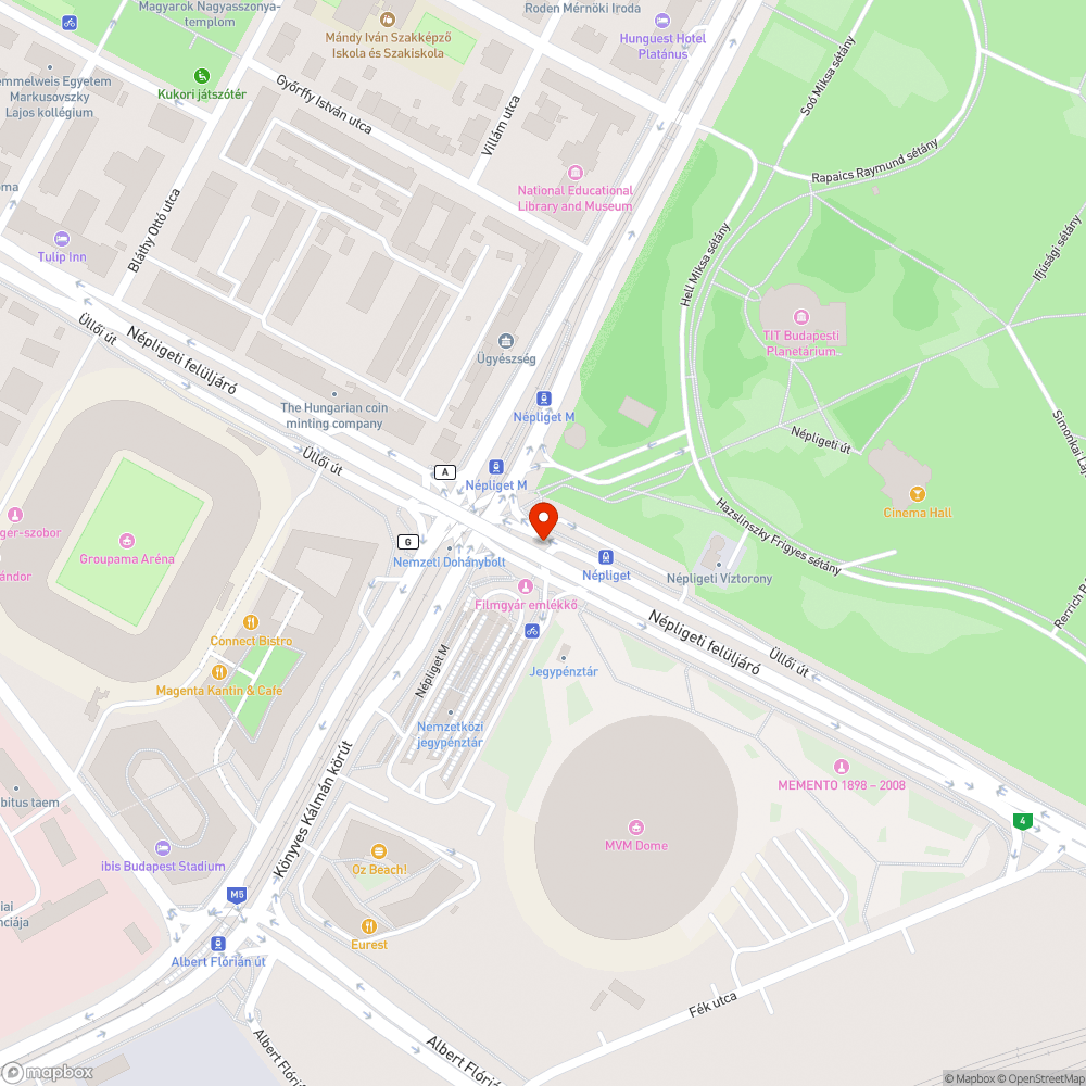 Hiányzó és kidőlő poller bejelentés helye