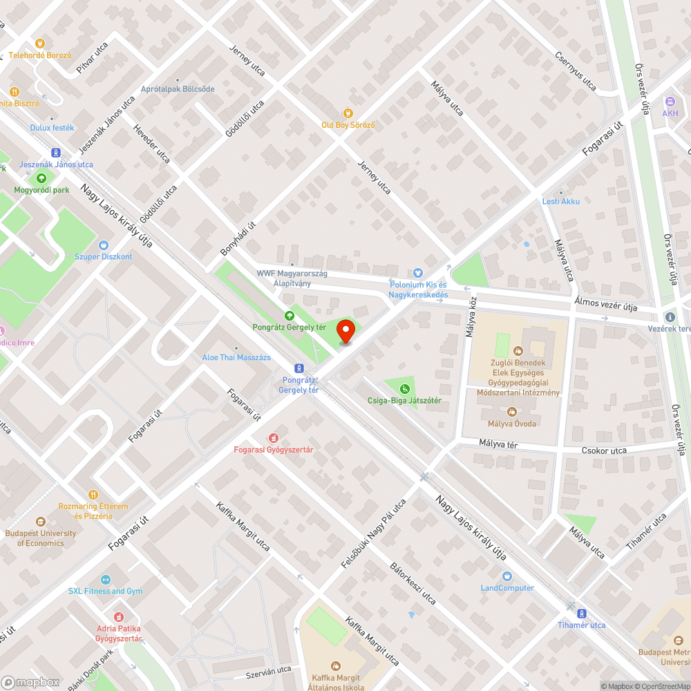 Teljesen bedugult víznyelő bejelentés helye