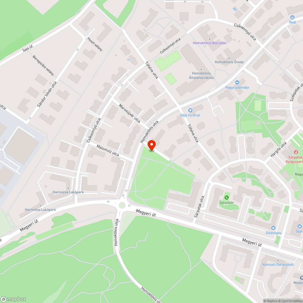 Leszakadt rovarhotel bejelentés helye