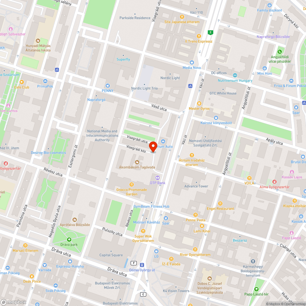 Utcán lévő szemét és trutyi bejelentés helye