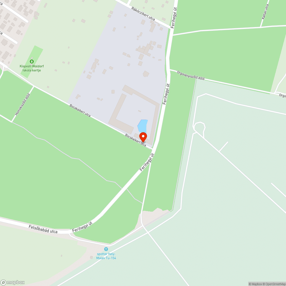 Illegális szemétlerakás bejelentés helye