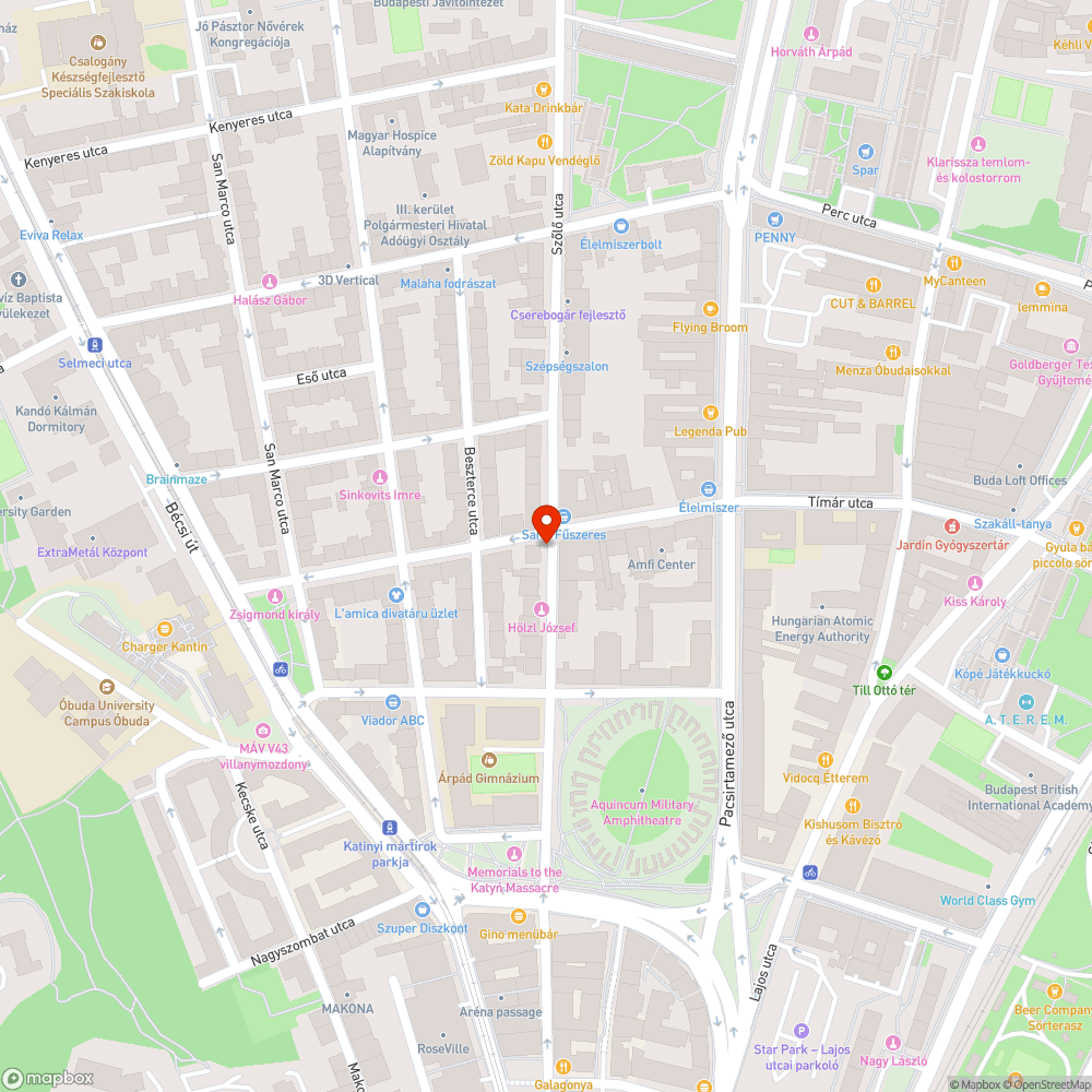 Leszakadó faág a Szőlő utcában bejelentés helye