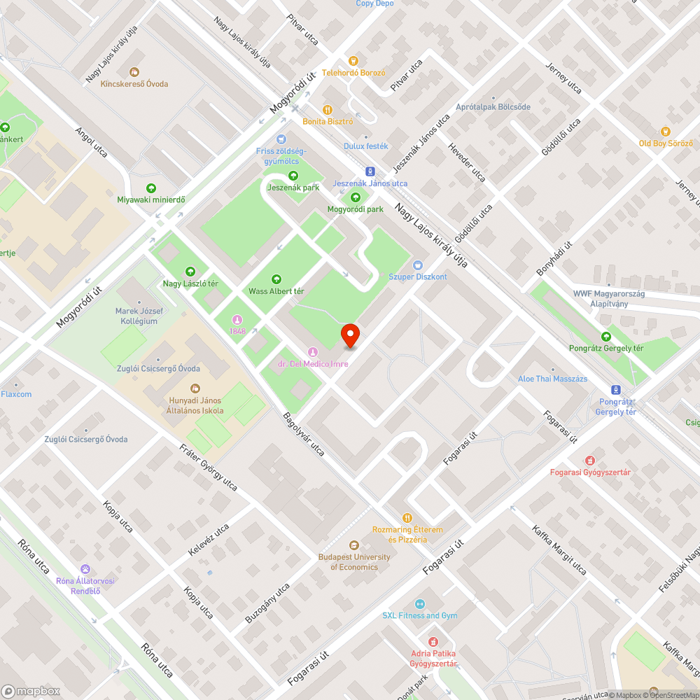 Aknafedél billeg bejelentés helye