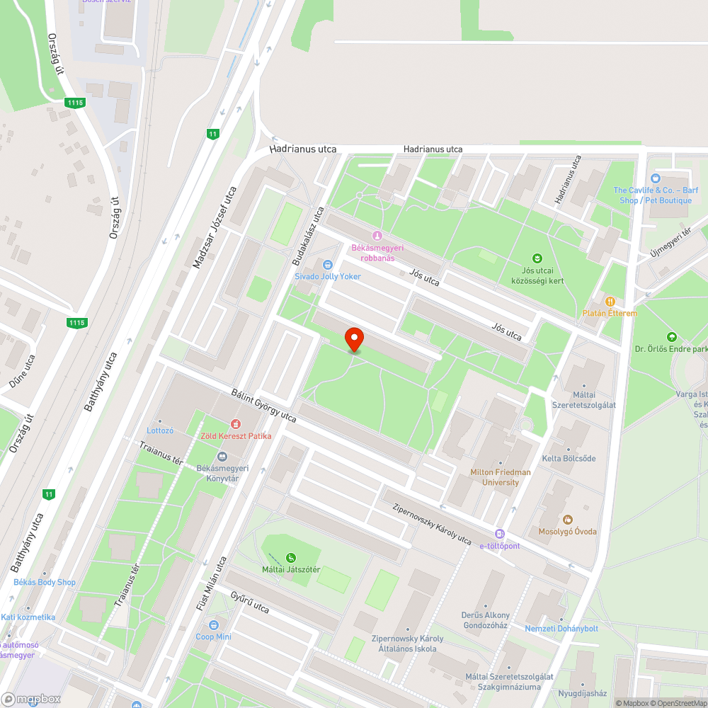 Kiégett a lámpa bejelentés helye