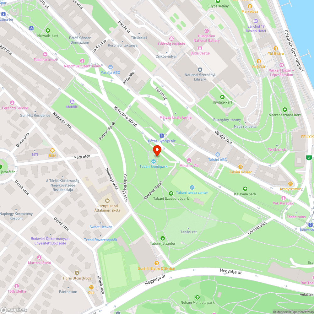 Szemét bejelentés helye