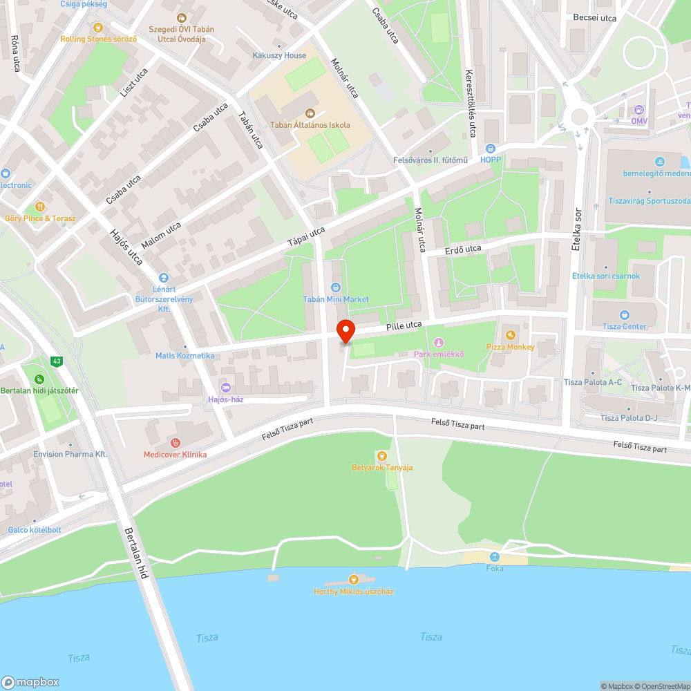 Kiégett lámpa bejelentés helye