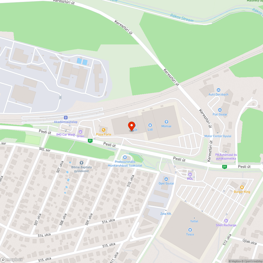 Járdára kijelölt parkolóhely bejelentés helye