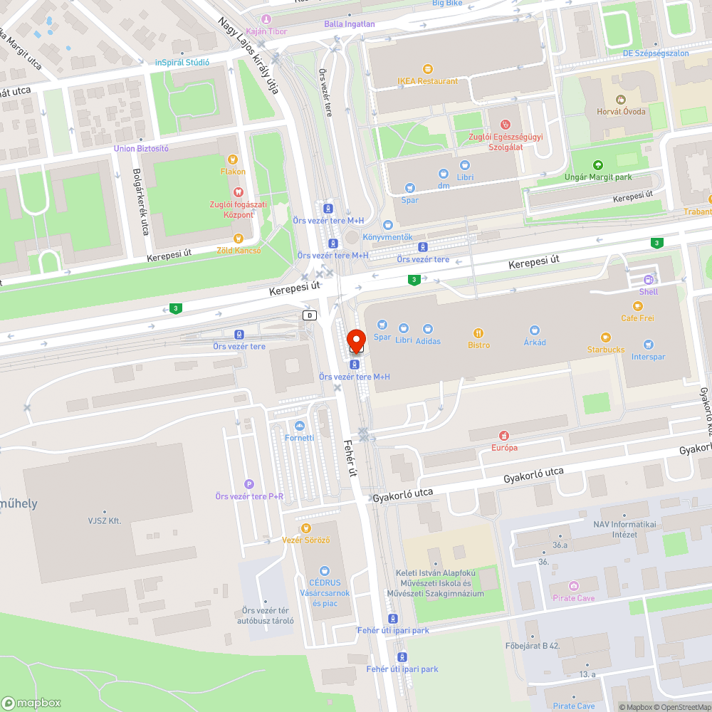 Szétvert szemetesek bejelentés helye