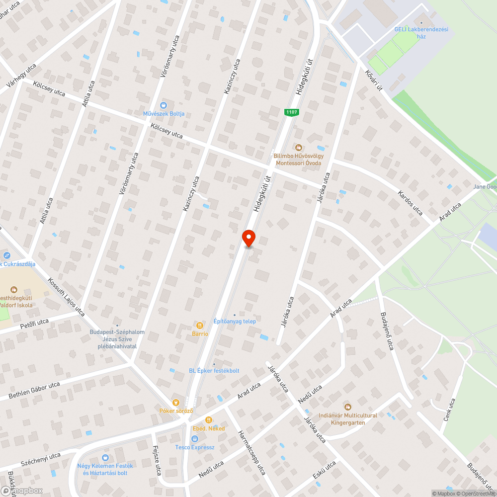 Zöldfelület károsítása műanyag burkolattal bejelentés helye