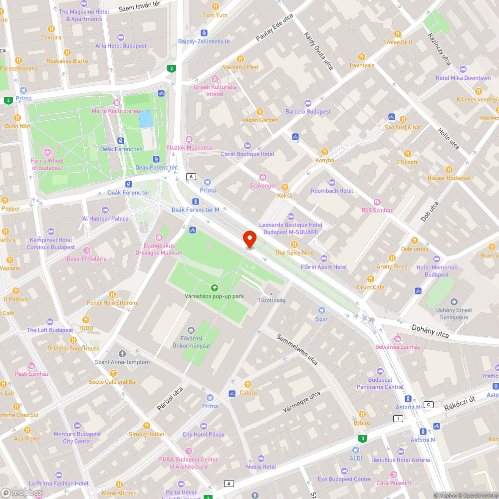 Szennyezett úttest bejelentés helye