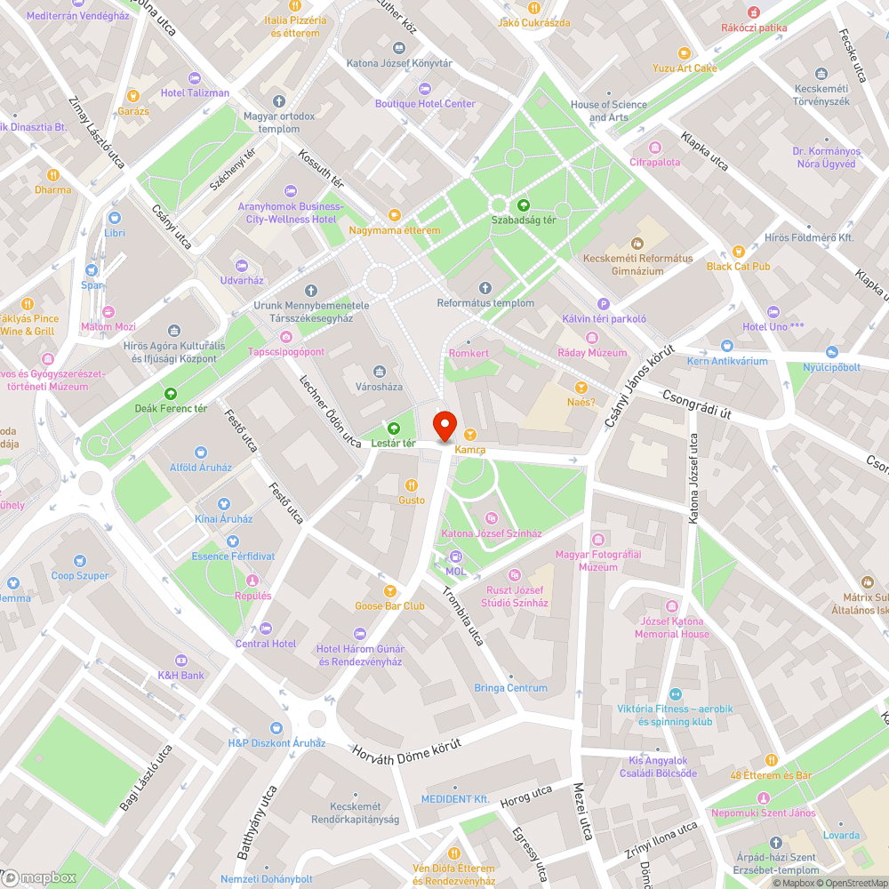 1 db lámpa sem világít a környéken bejelentés helye