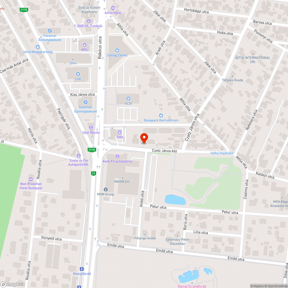 Közvilágítás hiánya bejelentés helye