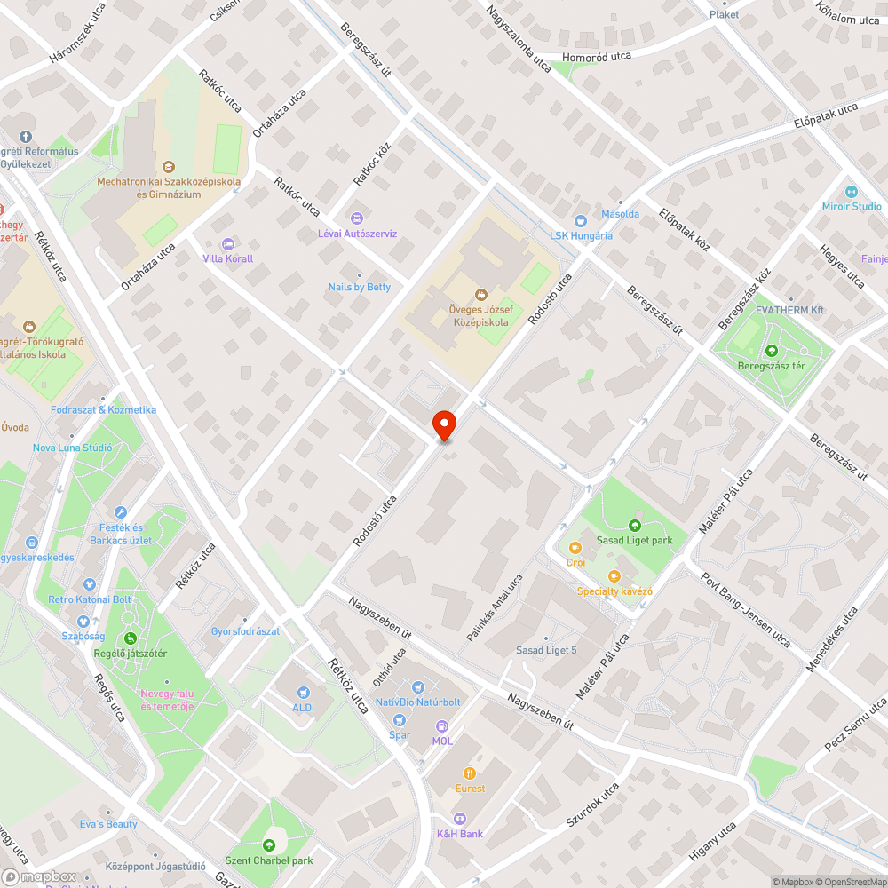 Rodostó utca fekete Volkswagen bejelentés helye