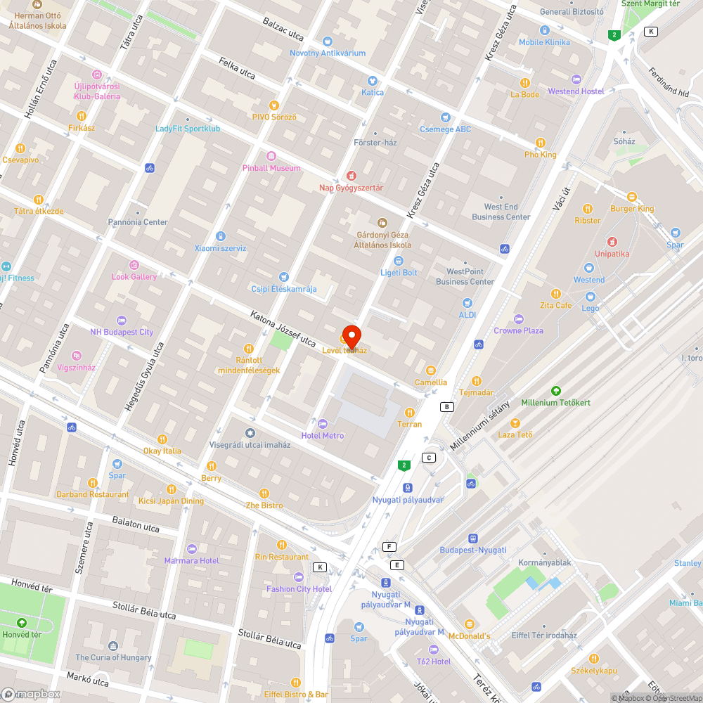 Hulladék bejelentés helye