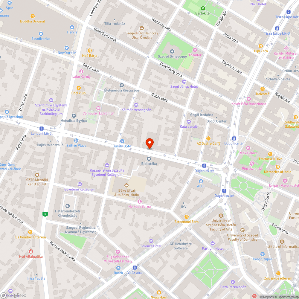 Hiányzó szemetes bejelentés helye