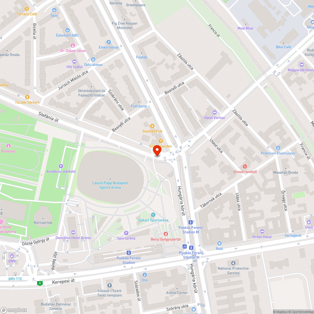 Törött kerékpáros jelzőtábla bejelentés helye