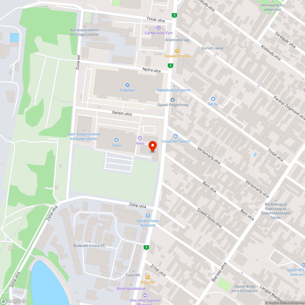 Megsüllyedt fedlap bejelentés helye