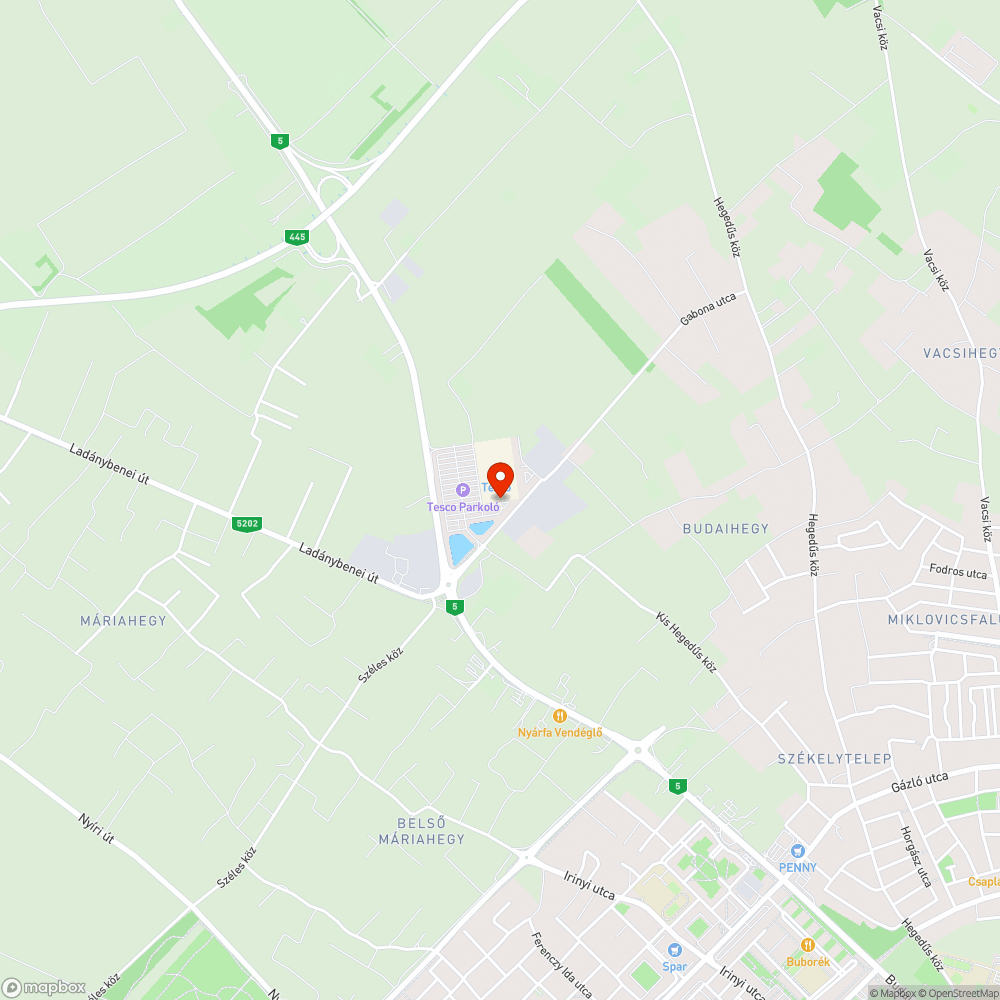 Hatalmas kátyú bejelentés helye