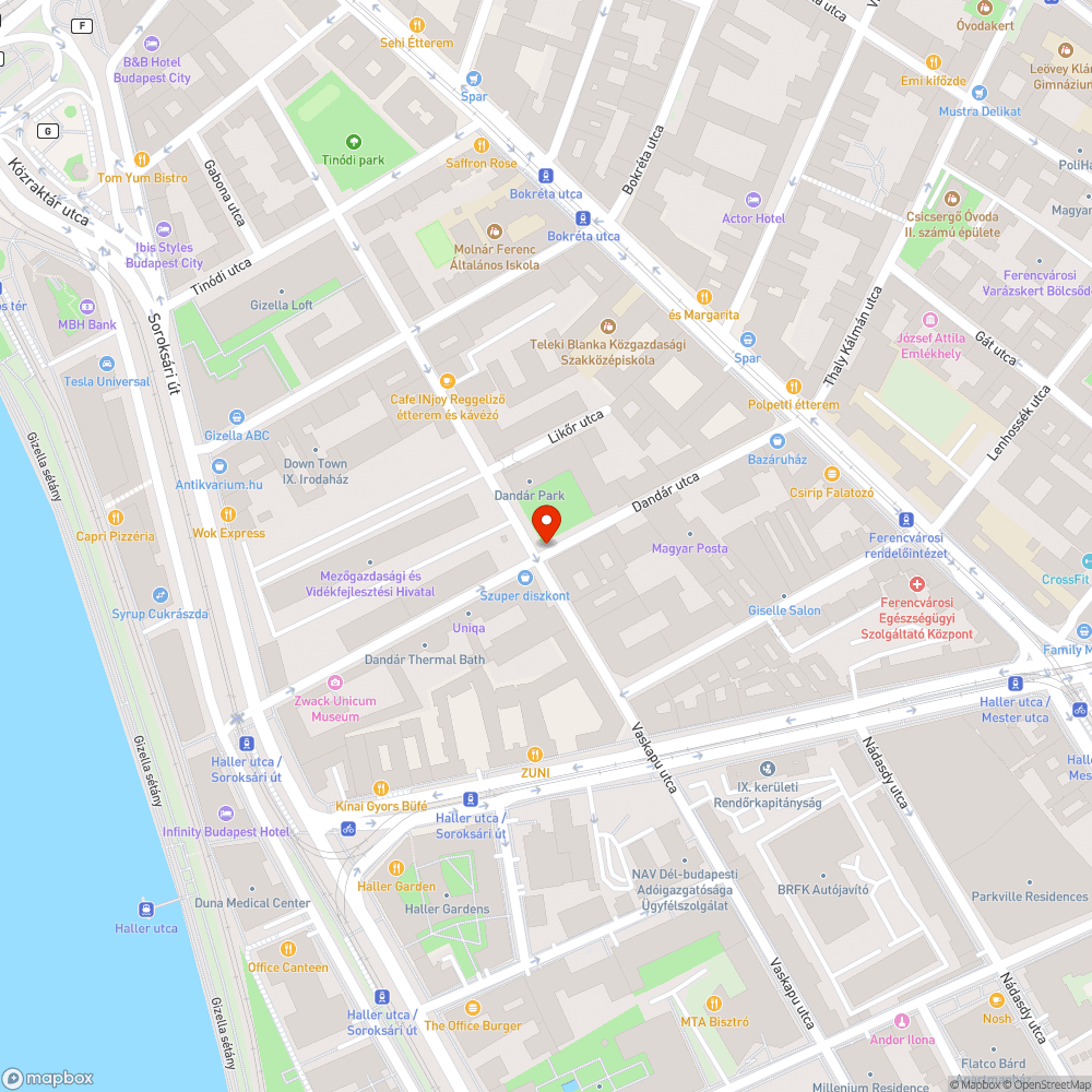 Kiégett lámpa bejelentés helye