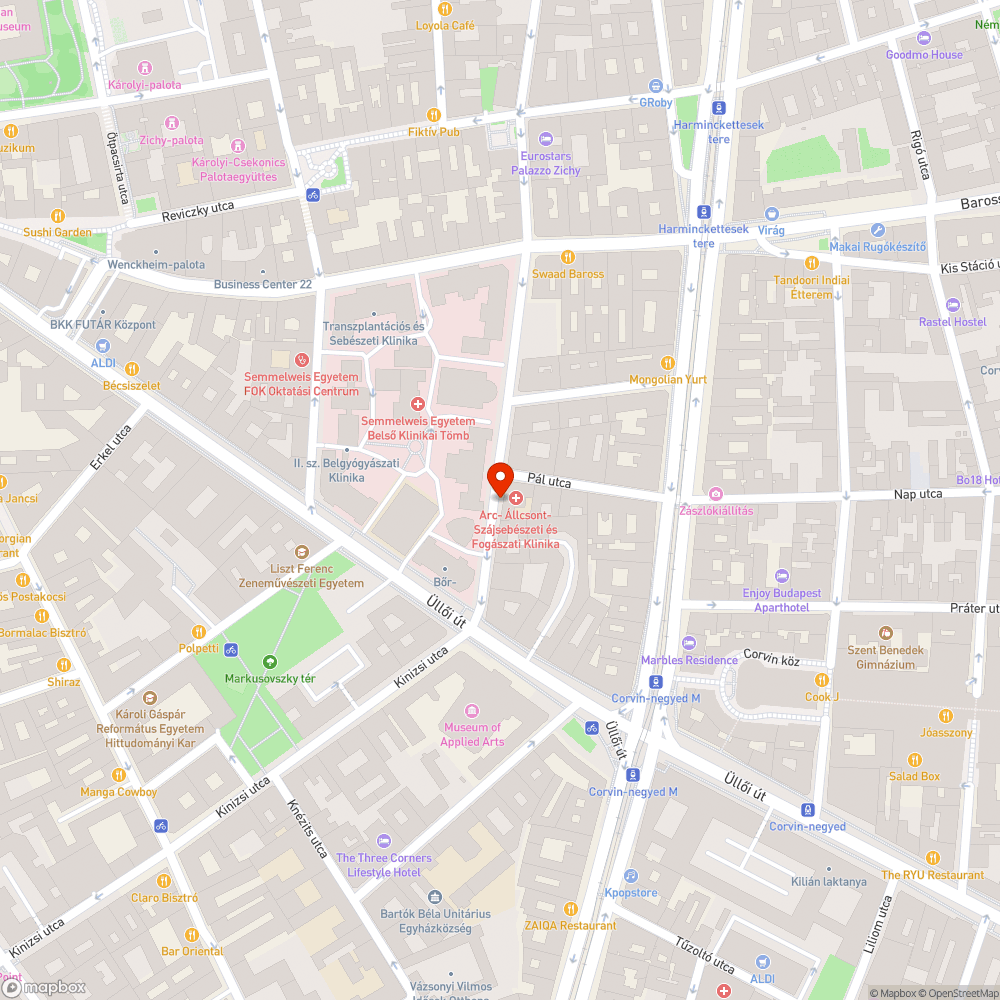 Nincs elegendő hely a járdán bejelentés helye