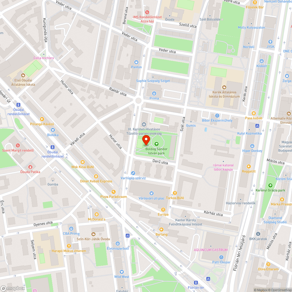 Bokorba dobált térkövek bejelentés helye