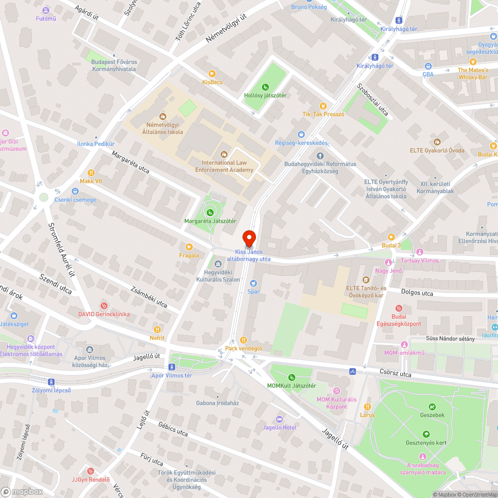 Kereszteződésben lámpa vagy más megoldás bejelentés helye