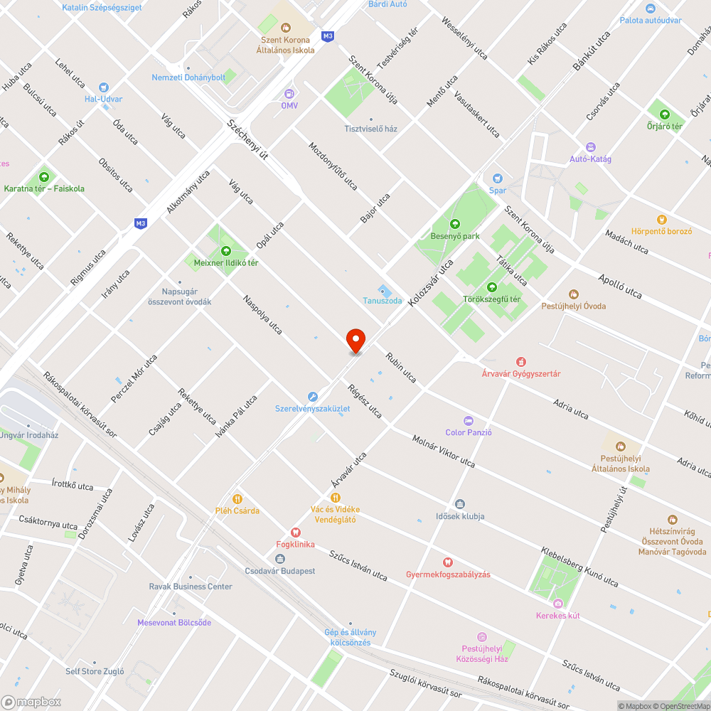 Faültetés bejelentés helye