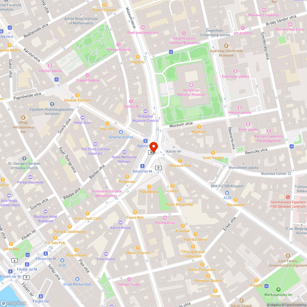 Lehetetlen készpénzes jegyvásárlás a Kálvin téren bejelentés helye