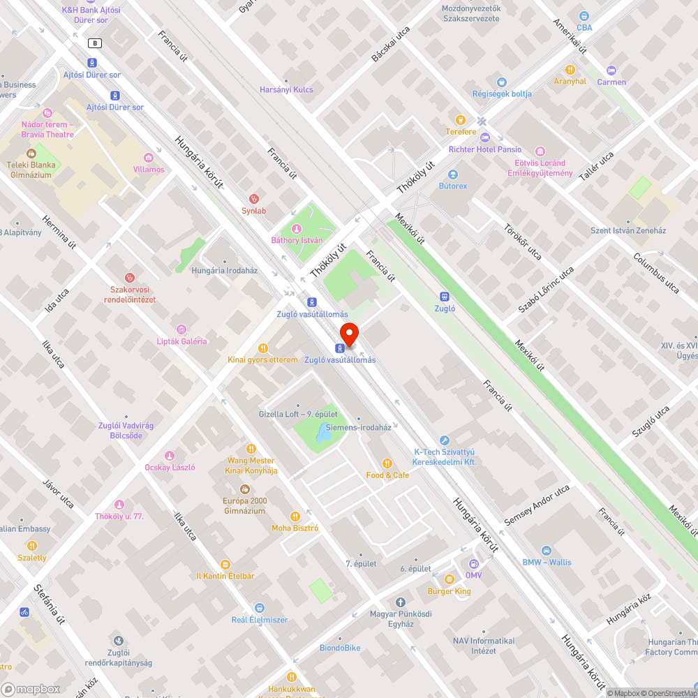 Elhagyatott rendezetlen szemetes megálló bejelentés helye