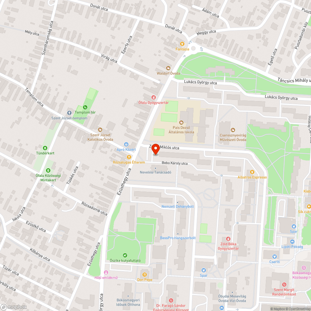 Sár bejelentés helye