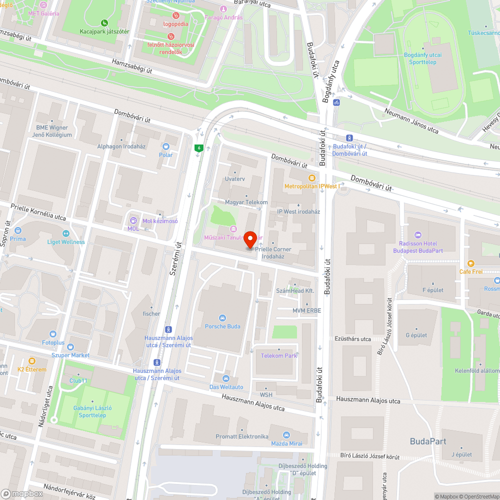 Elhagyott személyautó bejelentés helye