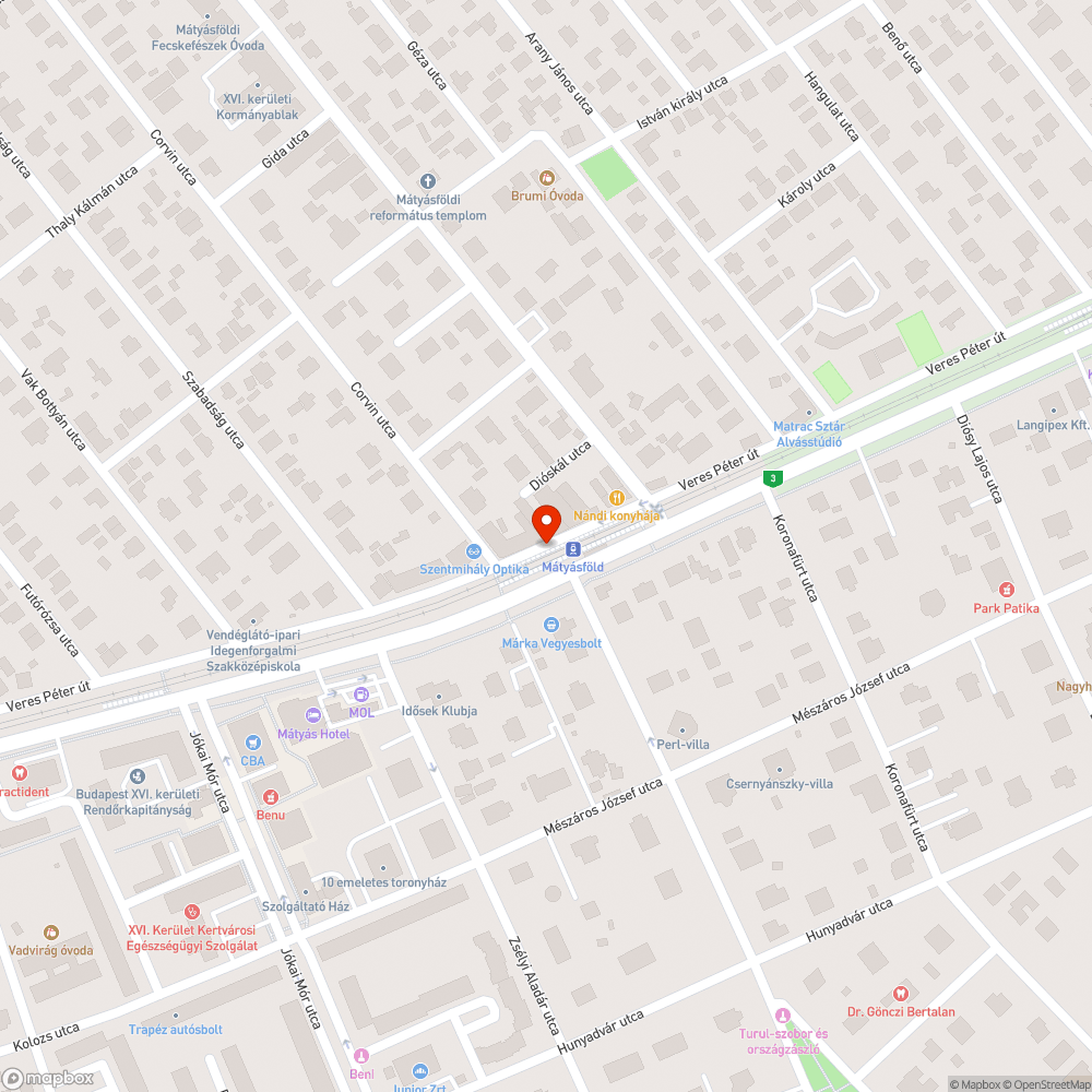 Rozsdás, eldeformálódott kuka bejelentés helye