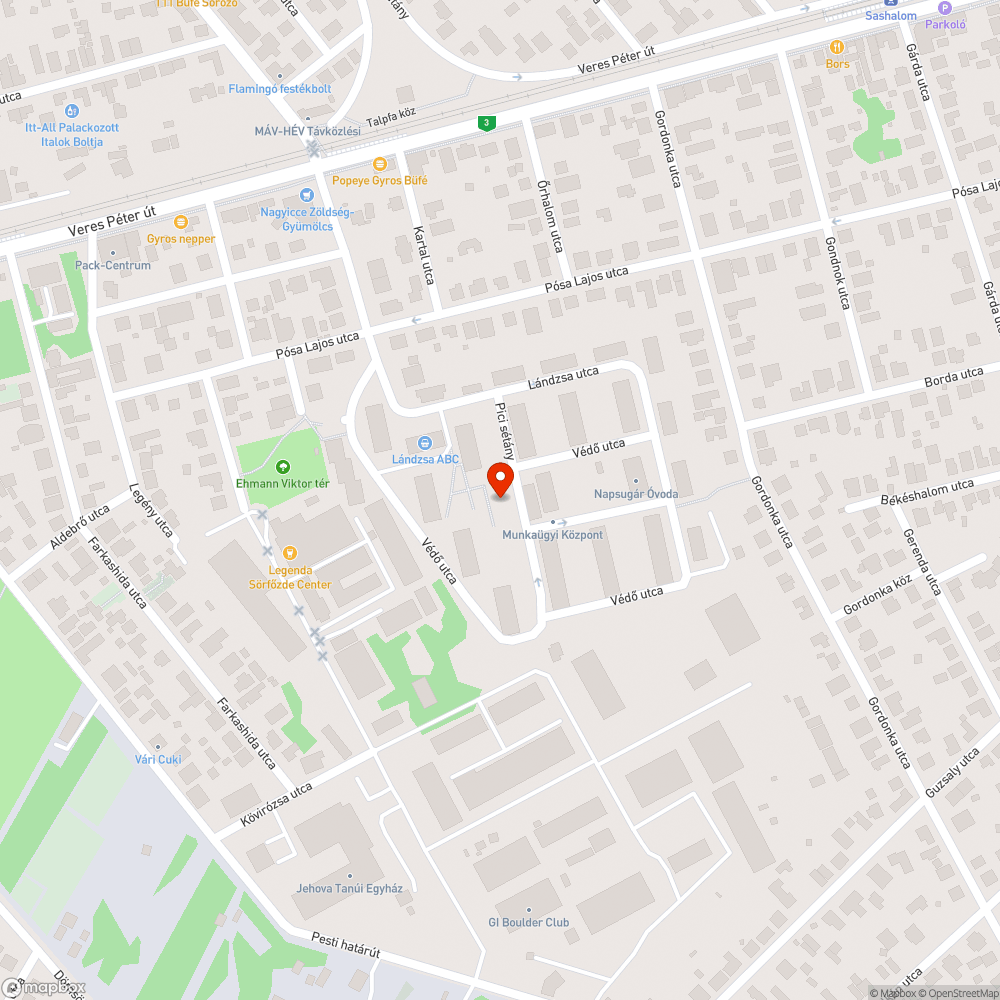 Graffiti játszótéren bejelentés helye