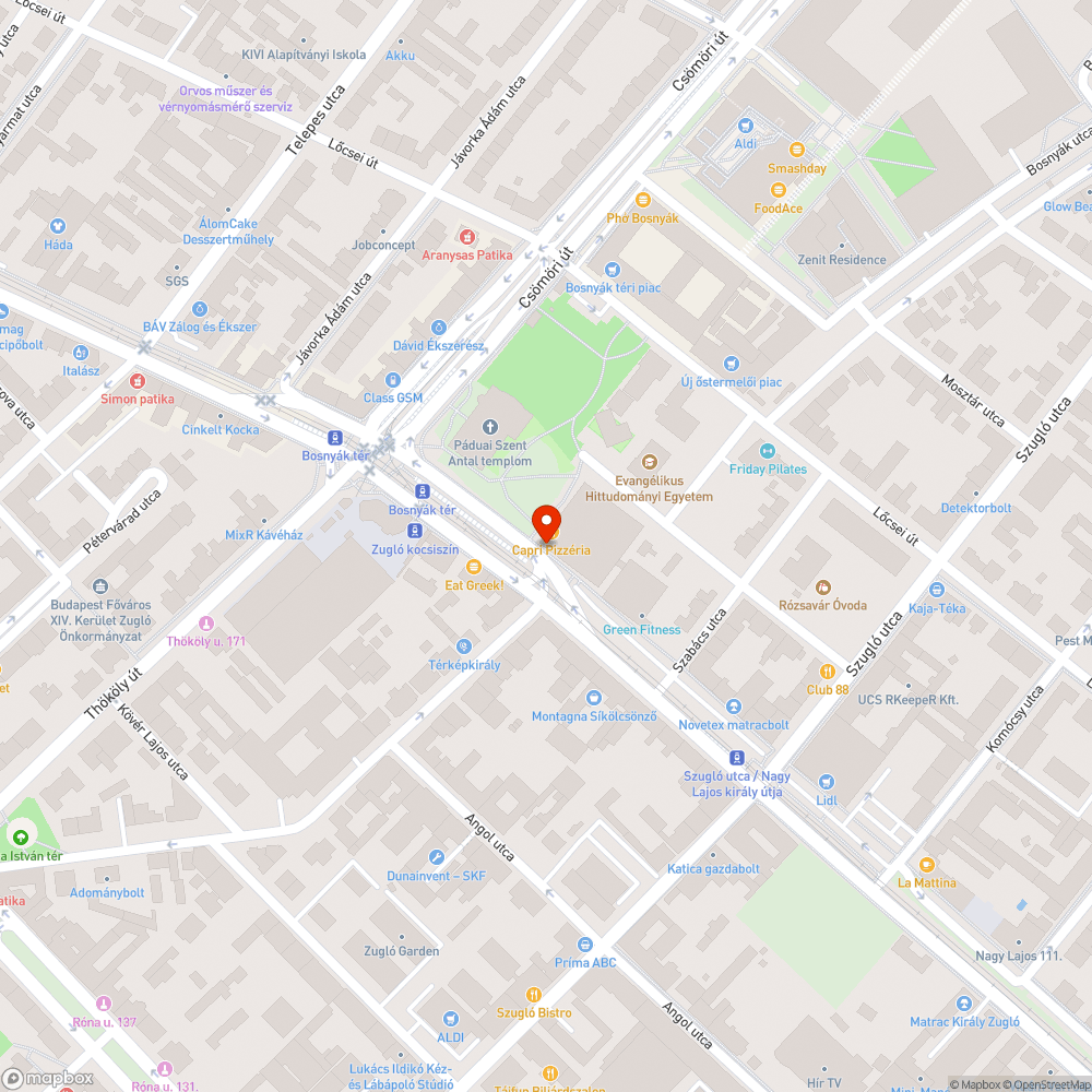 Aszfaltozás után kint hagyott kordon bejelentés helye