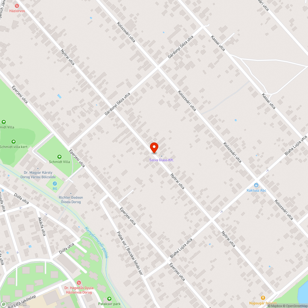 Hibás csatornafedél bejelentés helye