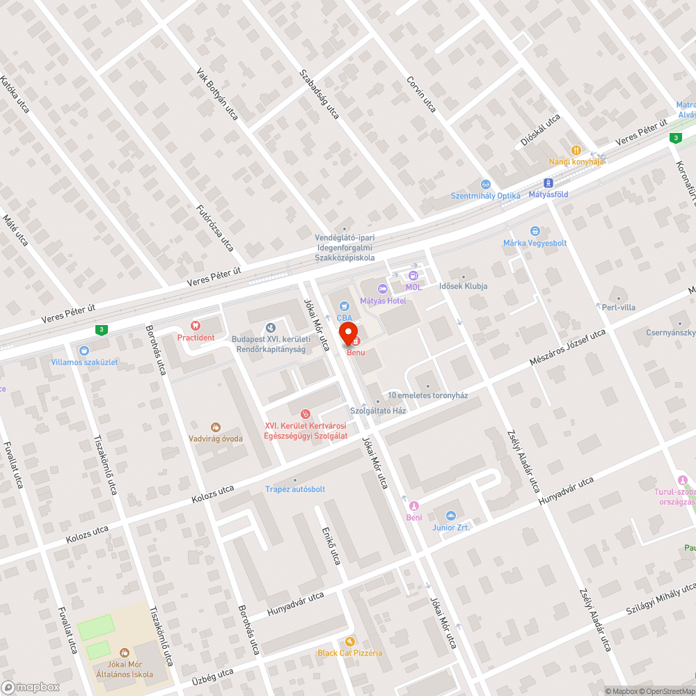 Töredezett, hiányos padka bejelentés helye